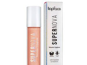 Блеск для губ TopFace Supernova Volume Lipgloss 4 мл PT209, 19 Wish Светлый персиковый