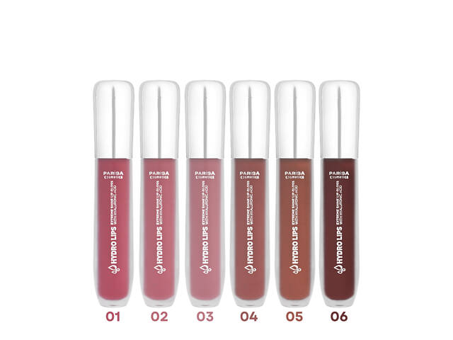 Блеск для губ увлажняющий Parisa Cosmetics Hydro Shine Lip Gloss (PHL-06), 06 Sher raspberry Коричневый - Фото 4