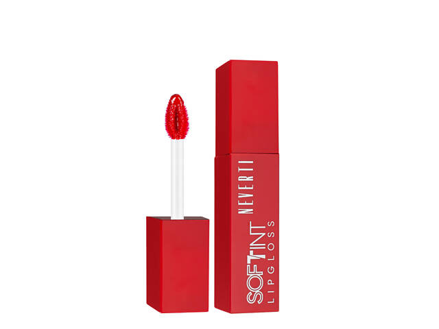 Блеск тинт для губ Neverti Soft Tint Lipgloss (NP802), 006 Малиновый - Фото 2