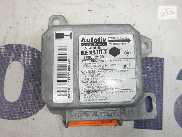 Блок AirBag Renault KANGOO 1 2003-2008 (Рено Кенго), СУ-106738