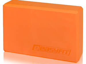 Блок для йоги EasyFit EVA Помаранчевий