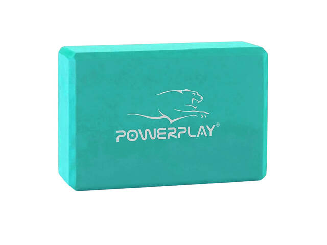 Блок для йоги PowerPlay 4006 Yoga Brick М'ятний - Фото 1