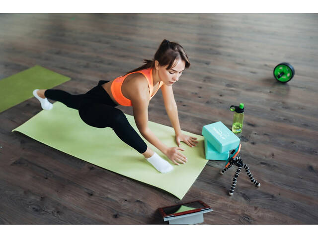 Блок для йоги PowerPlay 4006 Yoga Brick М'ятний - Фото 6