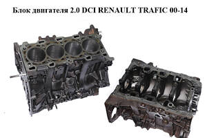 Блок двигателя 2.0 DCI RENAULT TRAFIC 00-14 (РЕНО ТРАФИК) (M9R780)