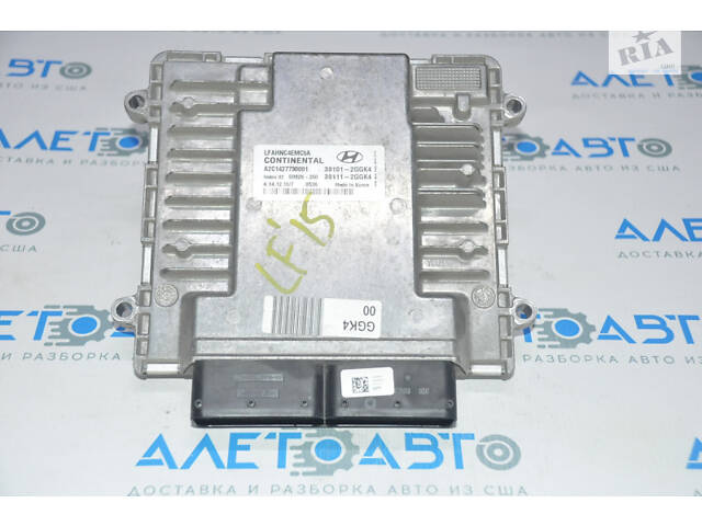 Блок ECU компьютер двигателя Hyundai Sonata 15-19 2.4