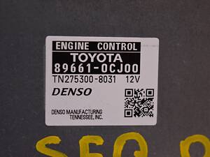 Блок ECU компьютер двигателя Toyota Sequoia 2008-2022 (01) 89661-0CJ00