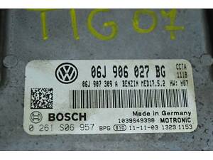 Блок ECU комп'ютер двигуна VW Tiguan 09-17 FWD (07) 06j906027bg