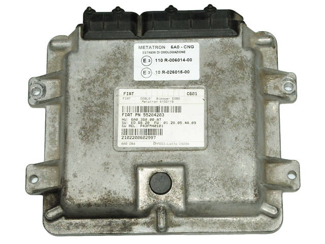 51815711 Блок электронный управ. газ. оборудованием Fiat Doblo 00-09 (55200514, 55204203, 51815711) - Фото 1