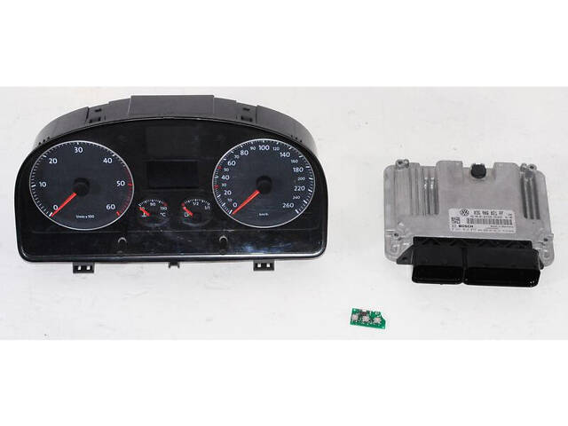 Блок електронний управління двигуном комплект 03G906021PF VW Caddy III 04-15