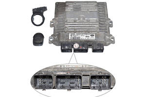 Блок электронный управления двигателем комплект 2S6A12A650BG FORD Fiesta 02-09