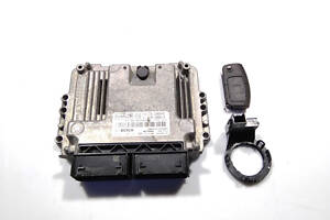 Блок электронный управления двигателем комплект C1B112A650PD FORD Fiesta 09-17