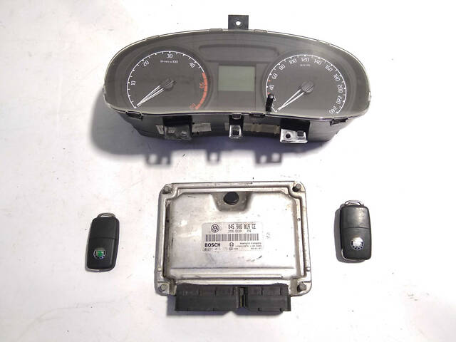 Блок электронный управления двигателем комплект RA00081 SKODA Fabia II 07-14