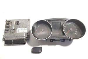 Блок електронний управління двигуном комплект RA00091 VW Polo 09-18