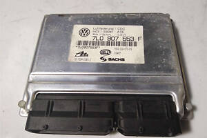 Блок электронный управления пневмоподвеской 7L0907553F VW Touareg 02-10