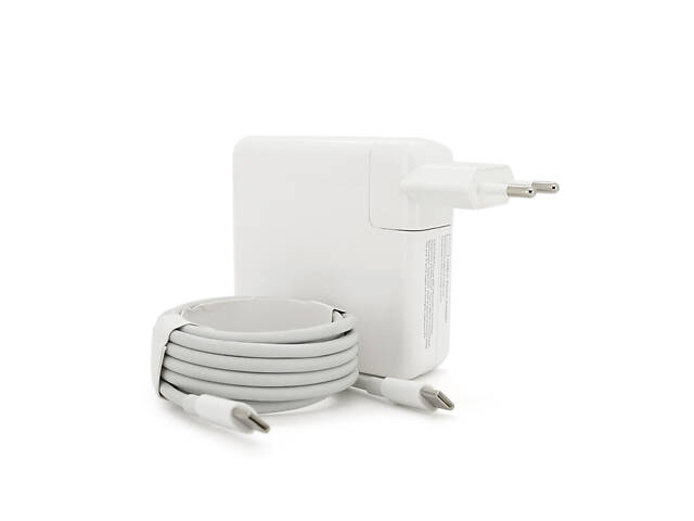 Блок живлення MERLION для ноутбука Apple MacBook USB-C 20.3V 4.8A (96 Вт) - Фото 1 Блок живлення MERLION для ноутбука Apple MacBook USB-C 20.3V 4.8A (96 Вт) - Фото 1