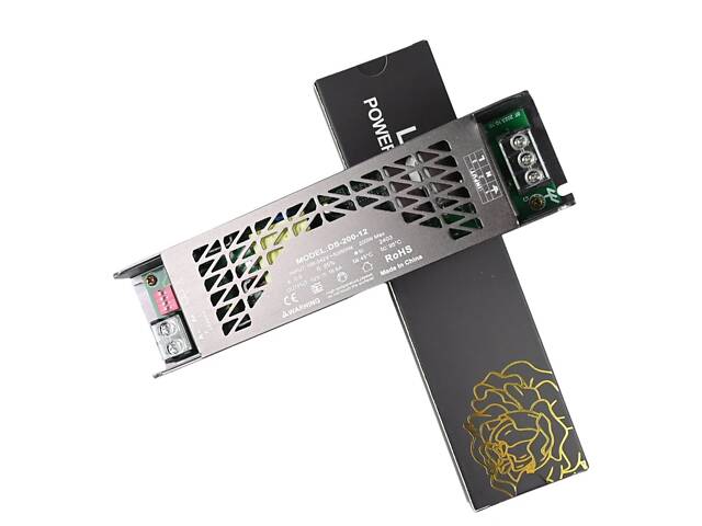 Блок живлення з плавним включенням та зміною яскравості LED стрічки 100Вт 12В IP20 (DS-100-12) - Фото 1