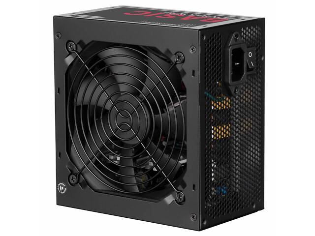 Блок живлення 2E Basic Power (600W), 80%, 120мм, 1xMB 24pin(20+4), 1xCPU 8pin(4+4), 3xMolex, 4xSATA, 2xPCIe 8pin(6+2) (2 - Фото 5