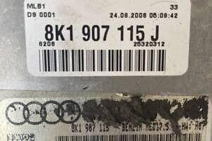 Блок керування двигуном Audi A4 1.8tfsi (B8) 2007-2015 8K1907115J