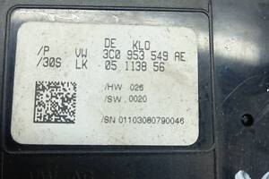 Блок керування перемикачів VW Passat B6 05-10 3C0953549AE Vag