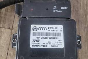 Блок управления ручным тормозом Audi A6 C6 4F0 907 801 4F0907801