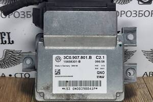 Блок управления ручным тормозом Volkswagen Passat B6 3c0907801b