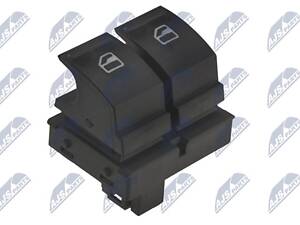 Блок кнопок склоподъемников передний левый Skoda Octavia II 2004-2013 NTY EWS-VW-041
