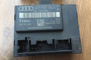 Блок комфорта двери Audi A6 (C6,4F) 2005-2011 4F0959794A, правый задний