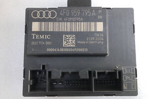 Блок комфорта двери Audi A6 (C6,4F) 2005-2011 4F0959795A, левый задний