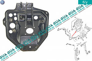 Блок кріплення педалей зчеплення/гальма, педальний вузол (кронштейн) 7D2721039A VW/ВОЛЬКС ВАГЕН TRANSPORTER IV 1990