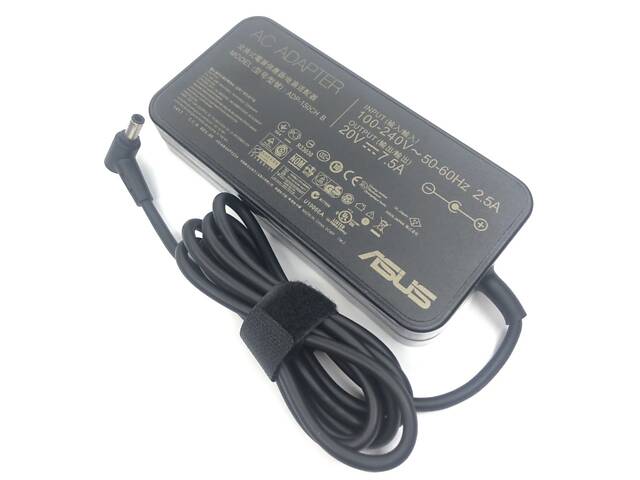 Блок питания для ноутбука ASUS 20V, 7.5A, 150W, 6.0*3.7мм ORIGINAL - Фото 1