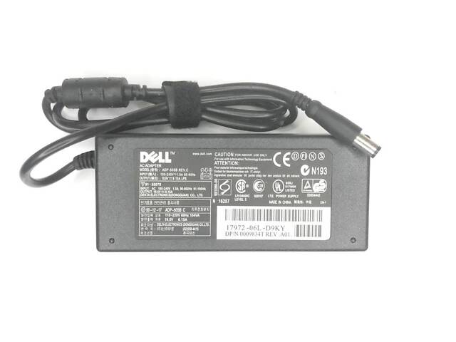 Блок питания для ноутбука DELL 19.5V 6.5A 120W. 7.4*5.0mm OEM - Фото 1