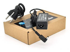 Блок живлення MERLION для ноутбука ASUS 19 V 1.75 A (34 Вт) штекер 4.0*1.35 мм, довжина 0,9 м + кабель живлення