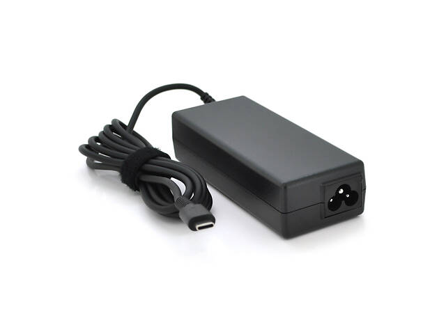 Блок живлення MERLION для ноутбука HP 90W штекер Type-C, довжина 0,9 м + кабель живлення - Фото 1