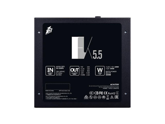 Блок живлення 1stPlayer 550W (FK-550-BK-EU) - Фото 4