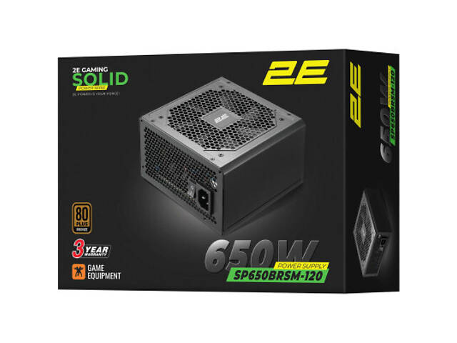 Блок живлення 2E 650W (2E-SP650BRSM-120) - Фото 5
