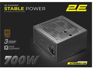 Блок живлення 2E 700W Stable Power Pro ATX3.1 GEN5.0 (2E-ST700BRII-120)