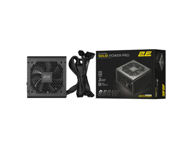 Блок живлення 2E 850W GAMING Solid Power Pro (2E-SP850BRSMII-120) - Фото 3