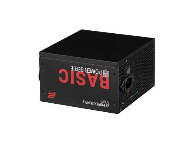Блок живлення 2E BASIC POWER (500W), 80, 120mm, 1xMB 24pin(20+4), 1xCPU 8pin(4+4), 3xMolex, 4xSATA, 2xPCIe 8pin( (2E-BP50 - Фото 10