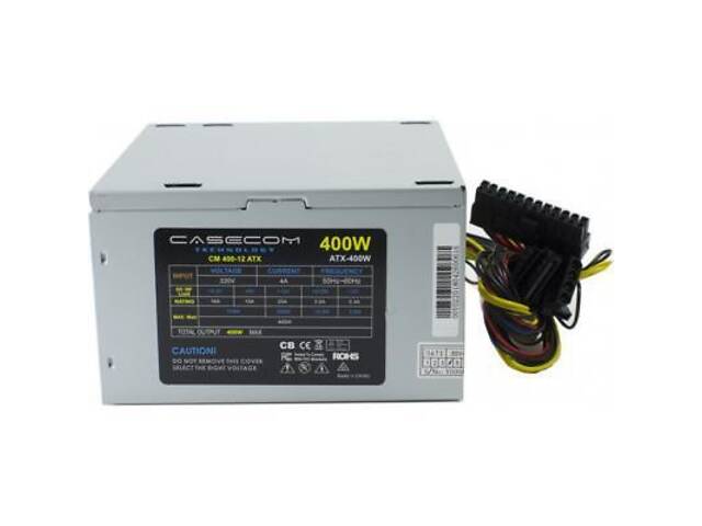 Блок живлення Casecom 400W (CM 400-12 ATX) - Фото 2