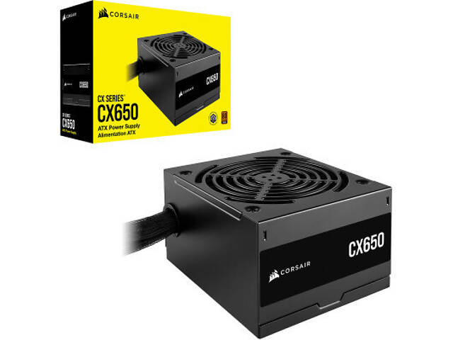 Блок живлення Corsair 650W CX650 (CP-9020278-EU) - Фото 2
