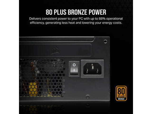 Блок живлення Corsair 650W CX650 (CP-9020278-EU) - Фото 6