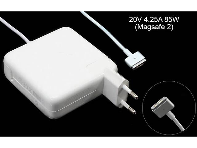 Блок живлення до ноутбука Apple 20v 4.25a 85w MagSafe 2 (Як оригінал) 1 день гар. - Фото 1