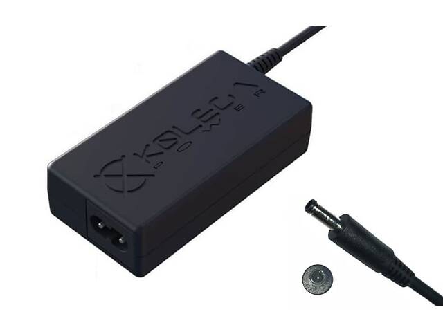 Блок живлення до ноутбука Dell 19.5v 2.31a 45w 4.5x3.0mm (+pin) (Kolega-Power (A)) 12 міс.гар. - Фото 1