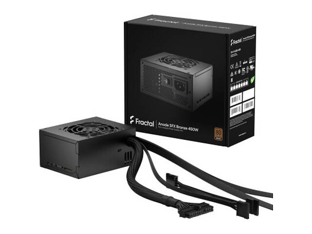 Блок живлення Fractal Design 450W Anode SFX Bronze (FD-P-AS2B-450-EU) - Фото 3