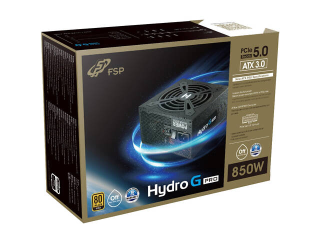 Блок живлення FSP 850W HYDRO G PRO (HG2-850 Gen5) - Фото 6