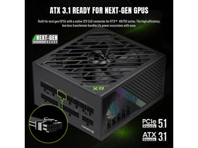 Блок живлення Gamemax 1050W (GX PRO 1050G) - Фото 5