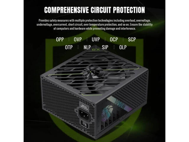 Блок живлення Gamemax 1050W (GX PRO 1050G) - Фото 6