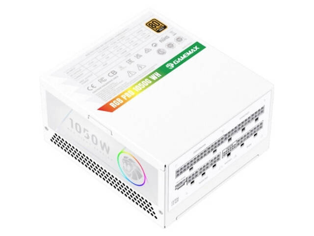 Блок живлення Gamemax 1050W (RGB PRO 1050G WH) - Фото 5