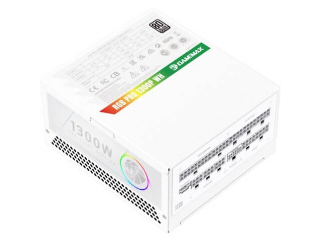 Блок живлення Gamemax 1300W (RGB PRO 1300P WH) - Фото 3