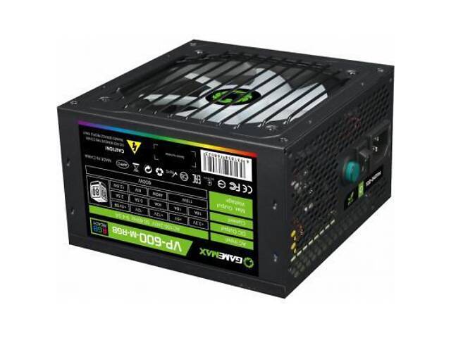 Блок живлення Gamemax 600W (VP-600-M-RGB) - Фото 3
